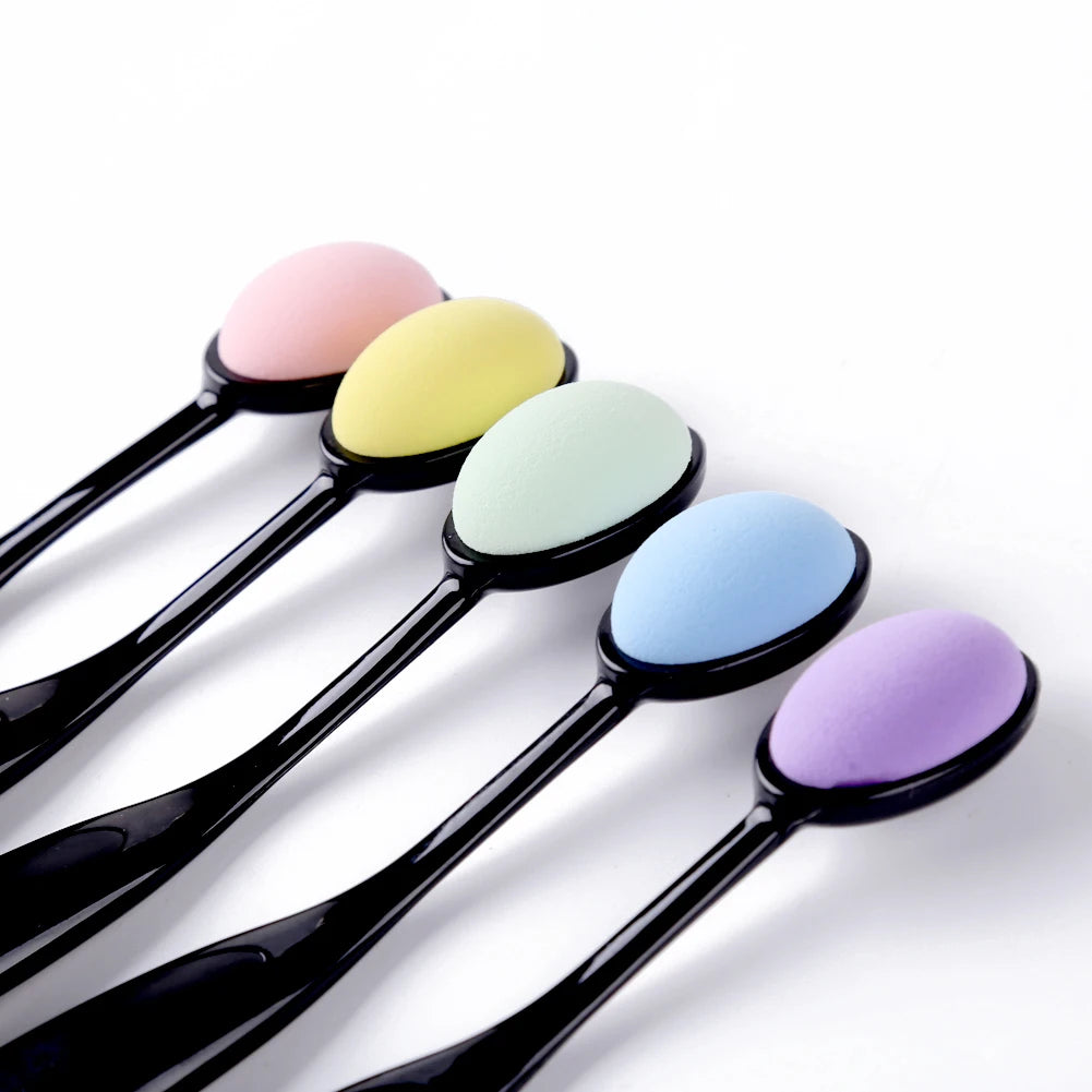 5pcs/set Blending Sponge Brushes Caps Useful for Blending ink Painting Brushes Flat Kit Tools for DIY Scrapbooking Cards