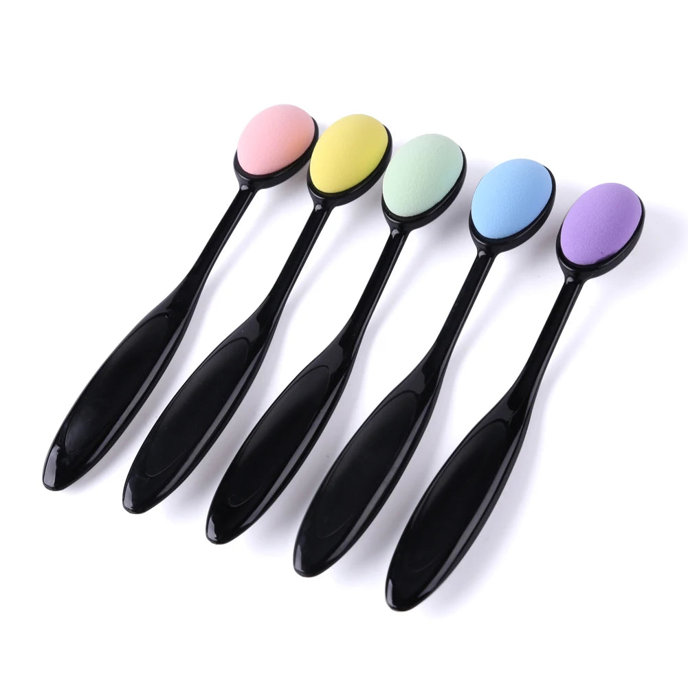 5pcs/set Blending Sponge Brushes Caps Useful for Blending ink Painting Brushes Flat Kit Tools for DIY Scrapbooking Cards