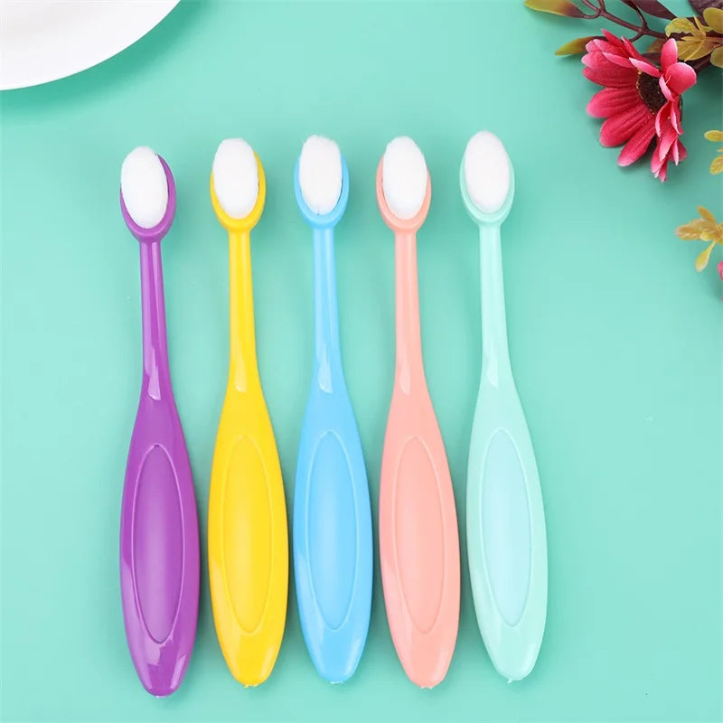 5pcs/set Small Smooth Blending Brushes for stencils and acrylic painting