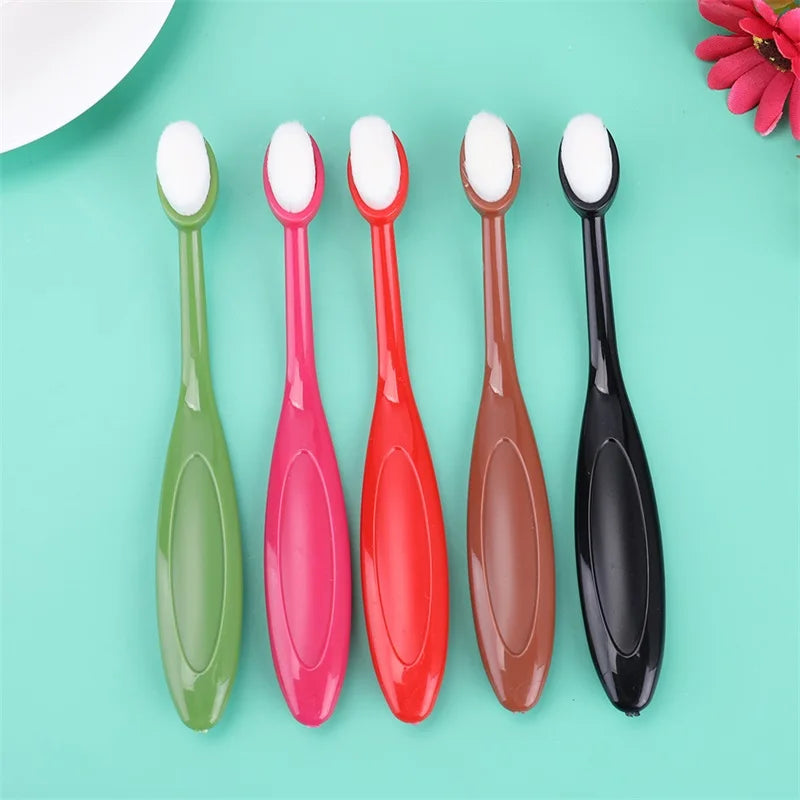5pcs/set Small Smooth Blending Brushes for stencils and acrylic painting