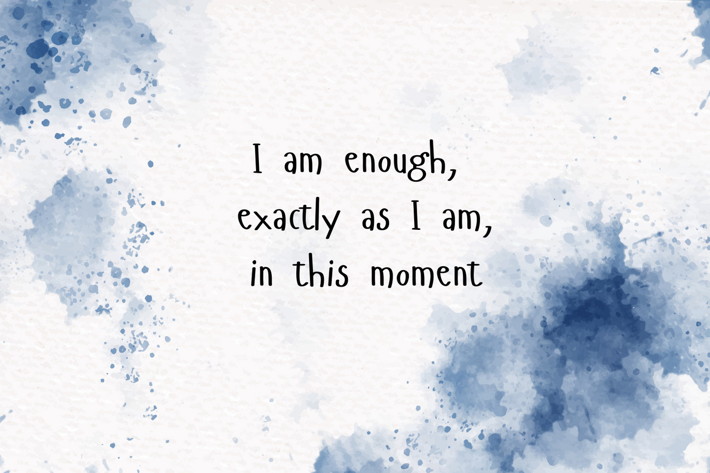 12 Arty Positive Affirmation Images Downloadable PDF