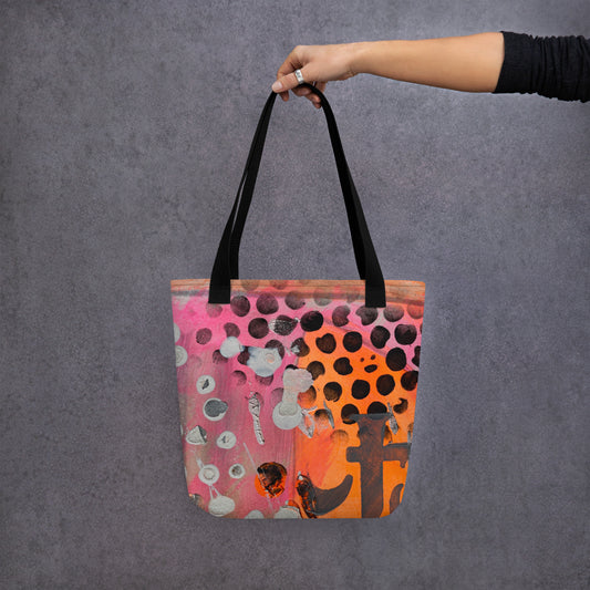 Abstract Grunge Tote bag