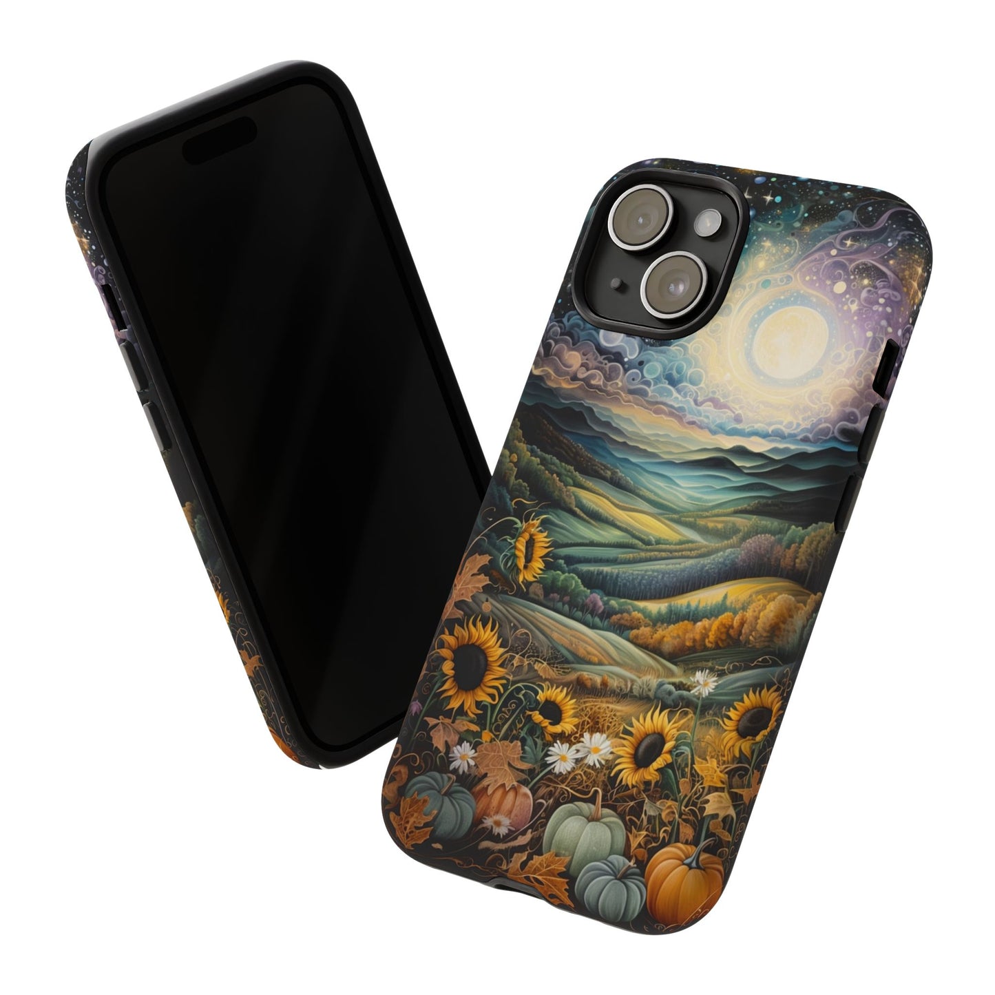 Celestial Tough Cases - Pumpkins Moon Halloween Design