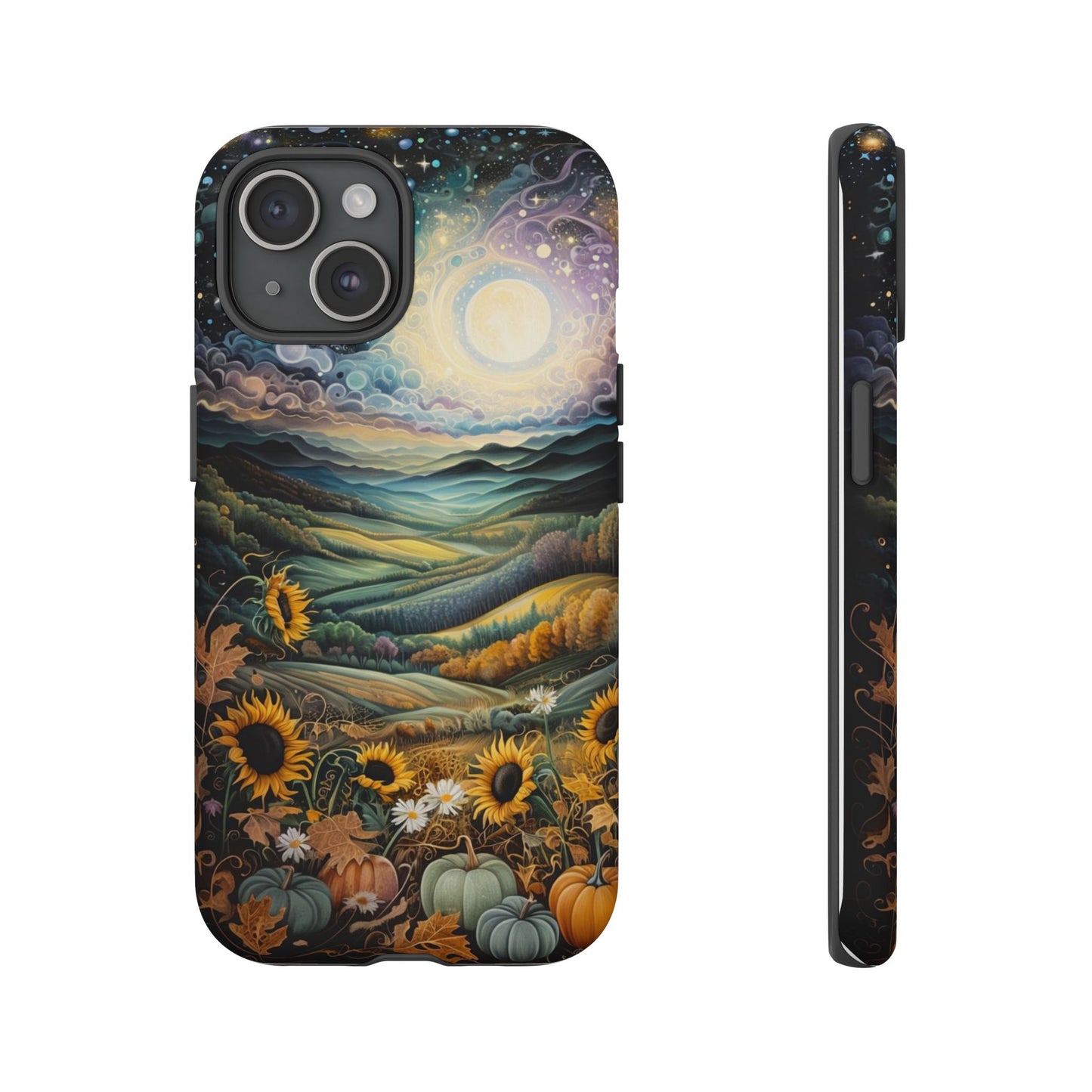 Celestial Tough Cases - Pumpkins Moon Halloween Design